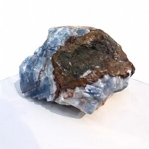 Large Stone in Blue and Brown - Natural Celestine Stone